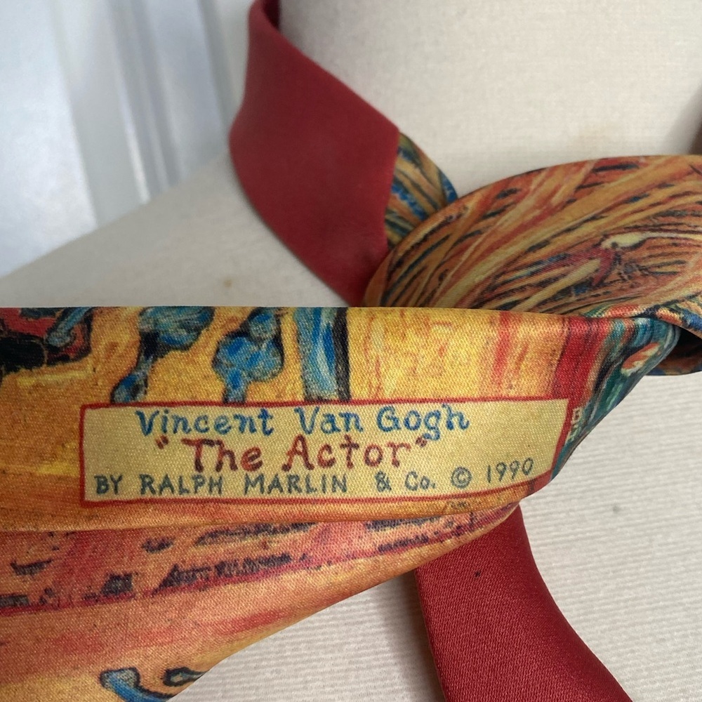 Vintage 1990 Vincent Van Gough Tie - Picture 6 of 6